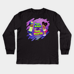 fresh prince or fresh princess Kids Long Sleeve T-Shirt